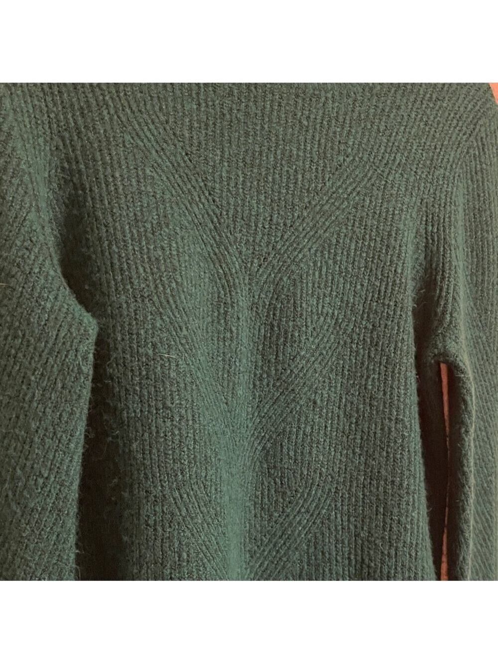 LOFT Teal Crew Neck Sweater Size Medium - Picture 2 of 6